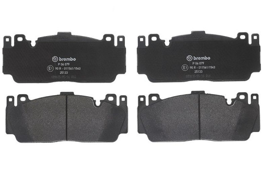 Brake Pad Set, disc brake P06079 Brembo, Image 3