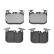 Brake Pad Set, disc brake P06088 Brembo, Thumbnail 2
