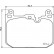 Brake Pad Set, disc brake P06097 Brembo, Thumbnail 2