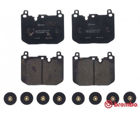 Brake Pad Set, disc brake P06097 Brembo, Image 3