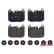 Brake Pad Set, disc brake P06097 Brembo, Thumbnail 3