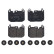 Brake Pad Set, disc brake P06097 Brembo, Thumbnail 3