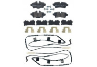 Brake Pad Set, disc brake P06103 Brembo