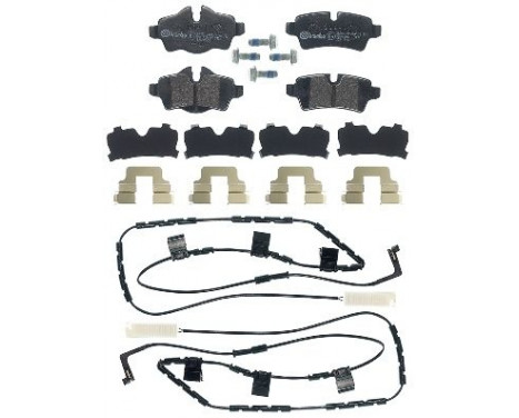 Brake Pad Set, disc brake P06103 Brembo