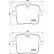 Brake Pad Set, disc brake P06109 Brembo, Thumbnail 2