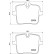 Brake Pad Set, disc brake P06109 Brembo, Thumbnail 2