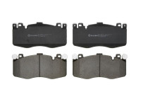 Brake pad set, disc brake P06112 Brembo