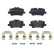 Brake Pad Set, disc brake P06113 Brembo, Thumbnail 2