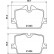 Brake Pad Set, disc brake P06114 Brembo