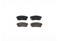 Brake Pad Set, disc brake P10005 Brembo