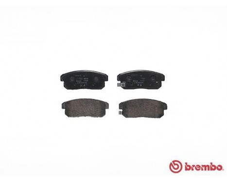 Brake Pad Set, disc brake P10005 Brembo, Image 2