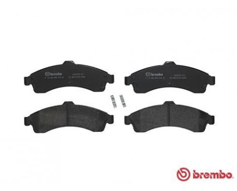 Brake Pad Set, disc brake P10009 Brembo, Image 3