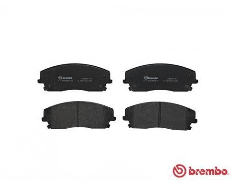 Brake Pad Set, disc brake P11019 Brembo, Image 2