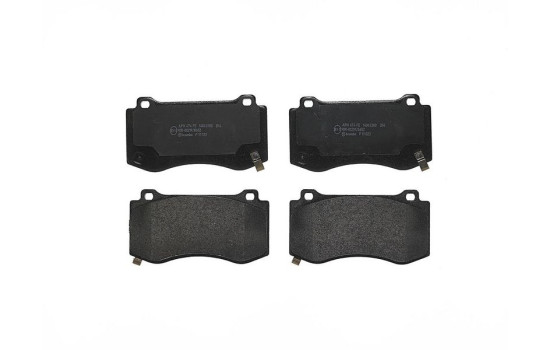 Brake Pad Set, disc brake P11023 Brembo, Image 3