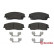 Brake Pad Set, disc brake P11041 Brembo, Thumbnail 3