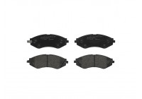 Brake Pad Set, disc brake P15002 Brembo