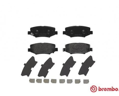Brake Pad Set, disc brake P18024 Brembo, Image 2