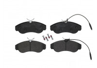 Brake Pad Set, disc brake P23069 Brembo