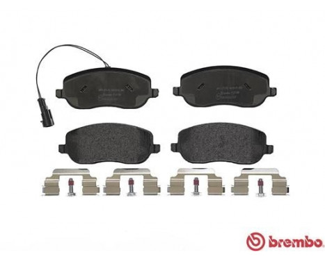 Brake Pad Set, disc brake P23100 Brembo, Image 3