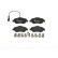 Brake Pad Set, disc brake P23107 Brembo, Thumbnail 3