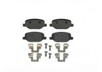 Brake Pad Set, disc brake P23109 Brembo