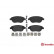 Brake Pad Set, disc brake P23119 Brembo, Thumbnail 2