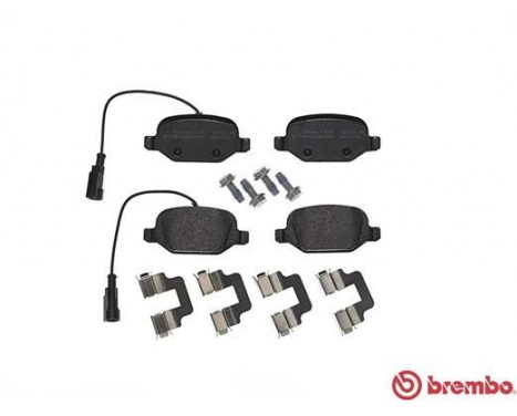 Brake Pad Set, disc brake P23131 Brembo, Image 2