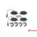 Brake Pad Set, disc brake P23131 Brembo, Thumbnail 2