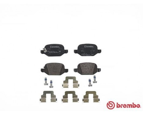 Brake Pad Set, disc brake P23150 Brembo, Image 2