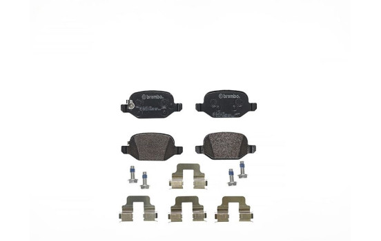 Brake Pad Set, disc brake P23150 Brembo, Image 3