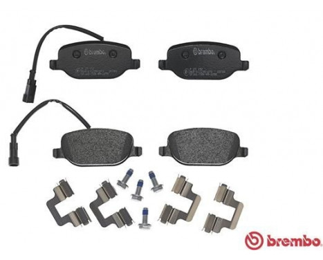 Brake Pad Set, disc brake P23152 Brembo, Image 2