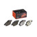 Brake pad set, disc brake P23165X Brembo, Thumbnail 2