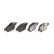 Brake pad set, disc brake P23165X Brembo, Thumbnail 3