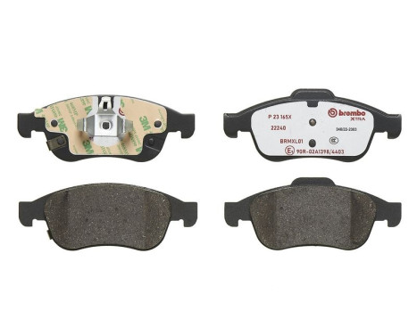 Brake pad set, disc brake P23165X Brembo, Image 4