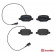 Brake Pad Set, disc brake P23181 Brembo, Thumbnail 2