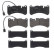 Brake Pad Set, disc brake P23186 Brembo