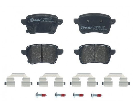 Brake Pad Set, disc brake P23190 Brembo