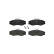 Brake Pad Set, disc brake P24039 Brembo, Thumbnail 3