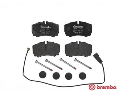 Brake Pad Set, disc brake P24084 Brembo, Image 2