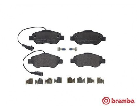 Brake Pad Set, disc brake P24150 Brembo, Image 3