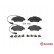 Brake Pad Set, disc brake P24150 Brembo, Thumbnail 3