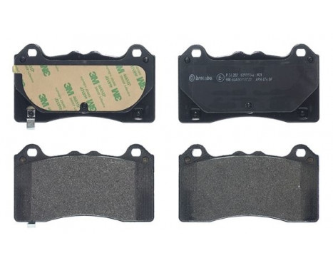 Brake Pad Set, disc brake P24202 Brembo, Image 2