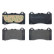 Brake Pad Set, disc brake P24202 Brembo, Thumbnail 2