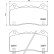 Brake Pad Set, disc brake P24202 Brembo, Thumbnail 2