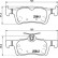 Brake Pad Set, disc brake P24204 Brembo, Thumbnail 2