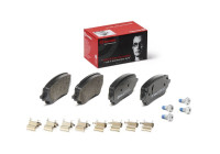 Brake pad set, disc brake P24236 Brembo