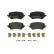 Brake pad set, disc brake P24236 Brembo, Thumbnail 4