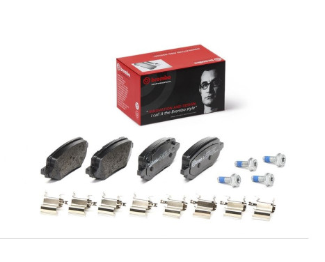 Brake pad set, disc brake P24237 Brembo, Image 2