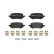 Brake pad set, disc brake P24237 Brembo, Thumbnail 4