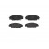 Brake Pad Set, disc brake P28032 Brembo